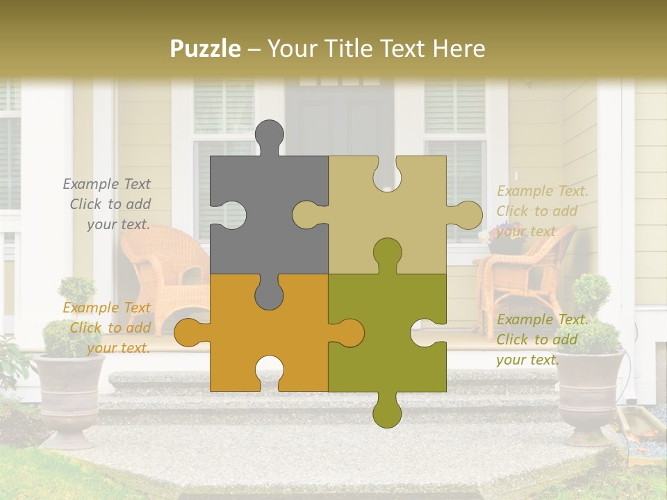 Exterior Steps Classic PowerPoint Template