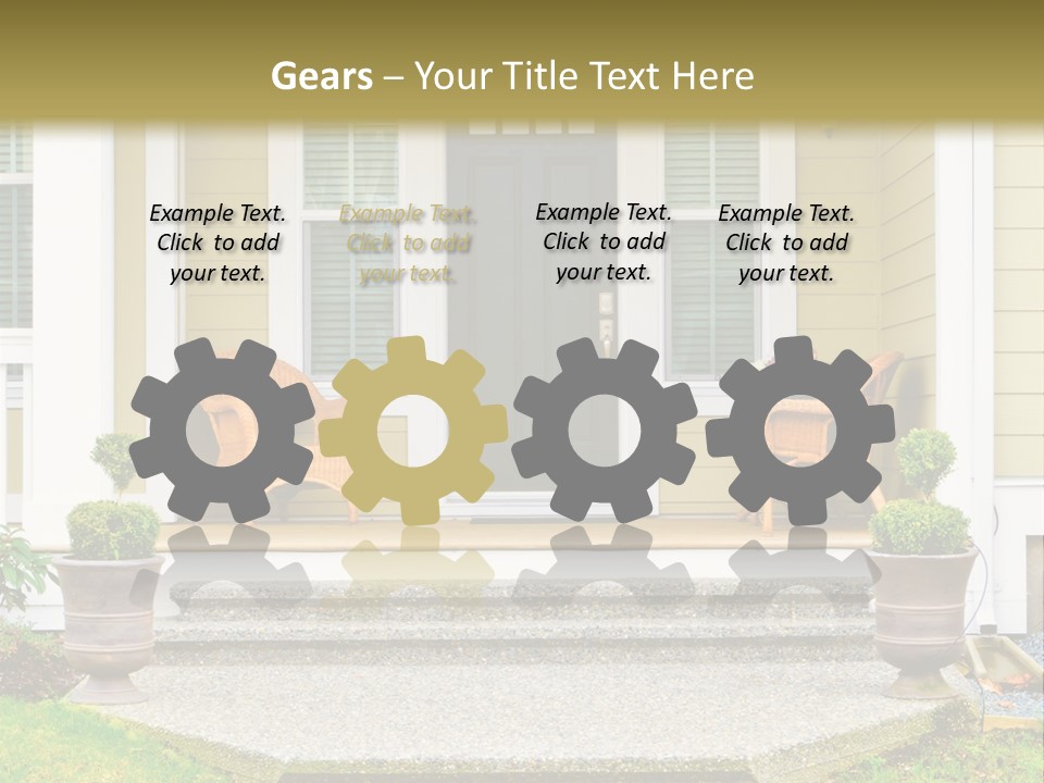 Exterior Steps Classic PowerPoint Template