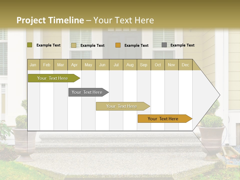 Exterior Steps Classic PowerPoint Template