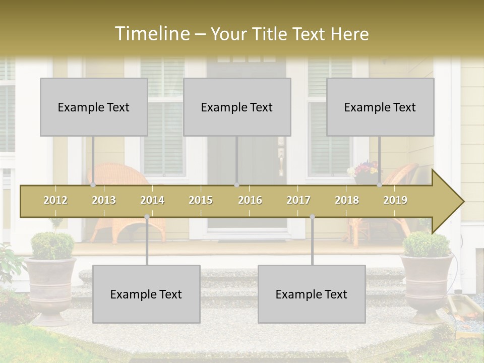 Exterior Steps Classic PowerPoint Template