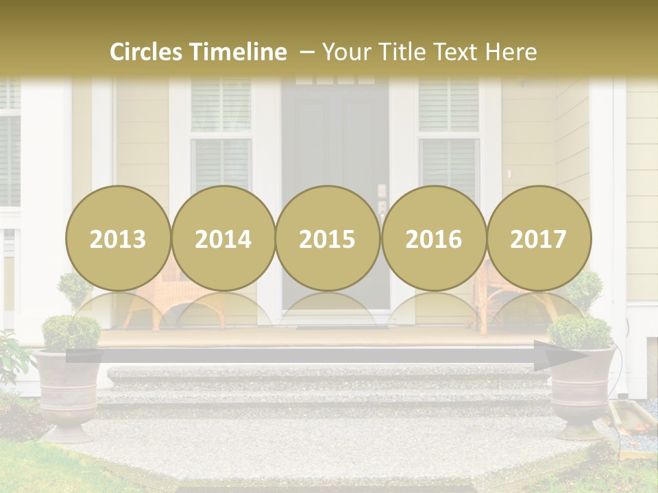 Exterior Steps Classic PowerPoint Template