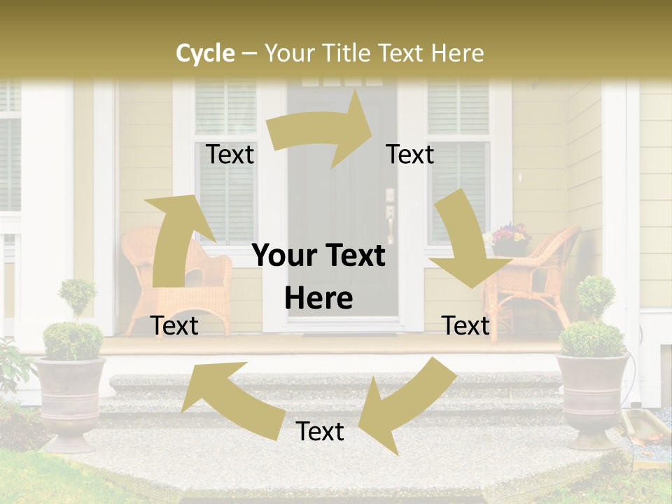 Exterior Steps Classic PowerPoint Template
