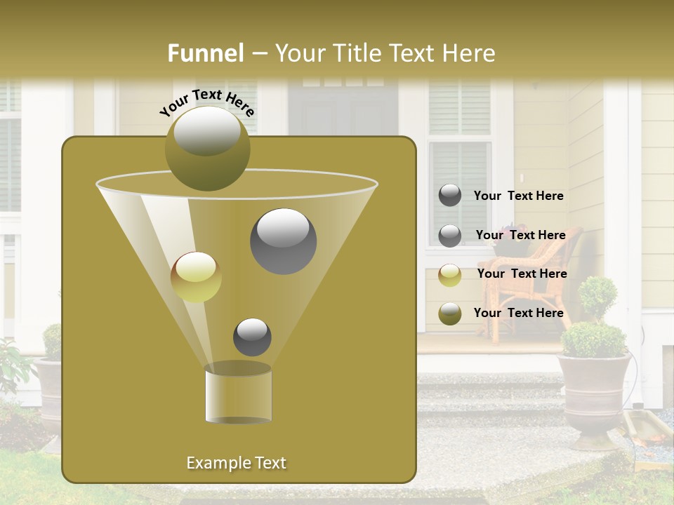 Exterior Steps Classic PowerPoint Template