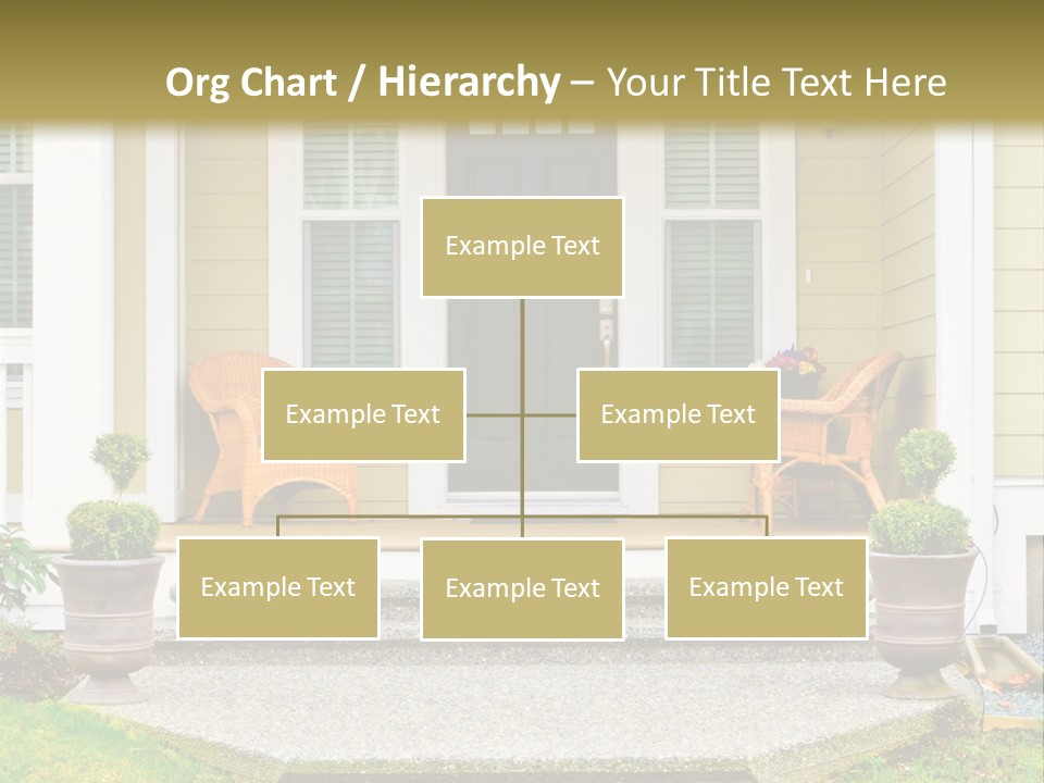 Exterior Steps Classic PowerPoint Template