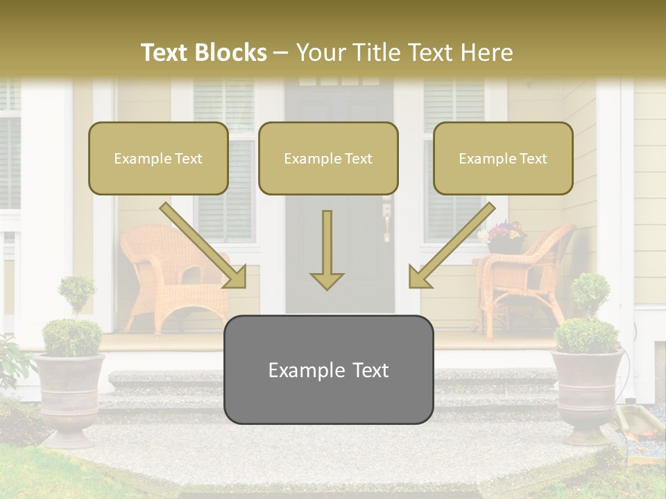 Exterior Steps Classic PowerPoint Template