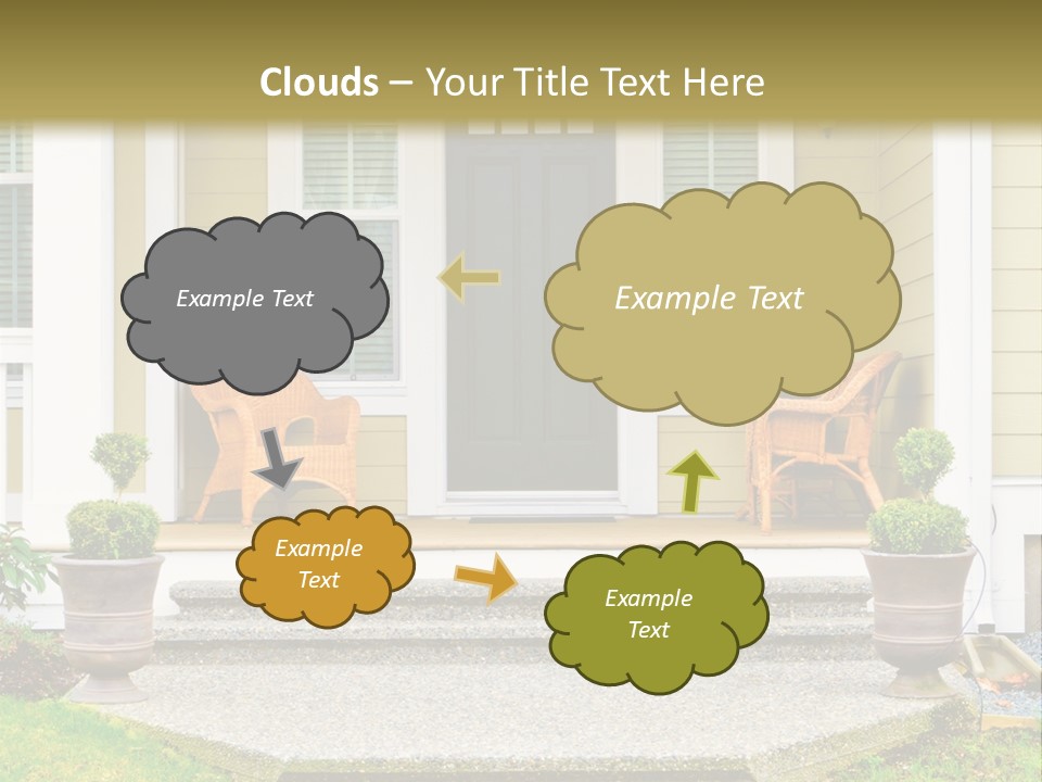 Exterior Steps Classic PowerPoint Template