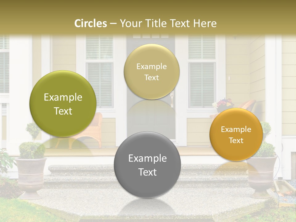 Exterior Steps Classic PowerPoint Template