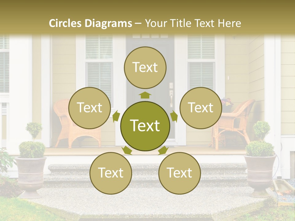 Exterior Steps Classic PowerPoint Template