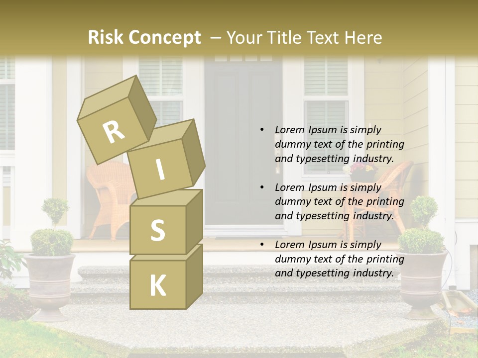 Exterior Steps Classic PowerPoint Template