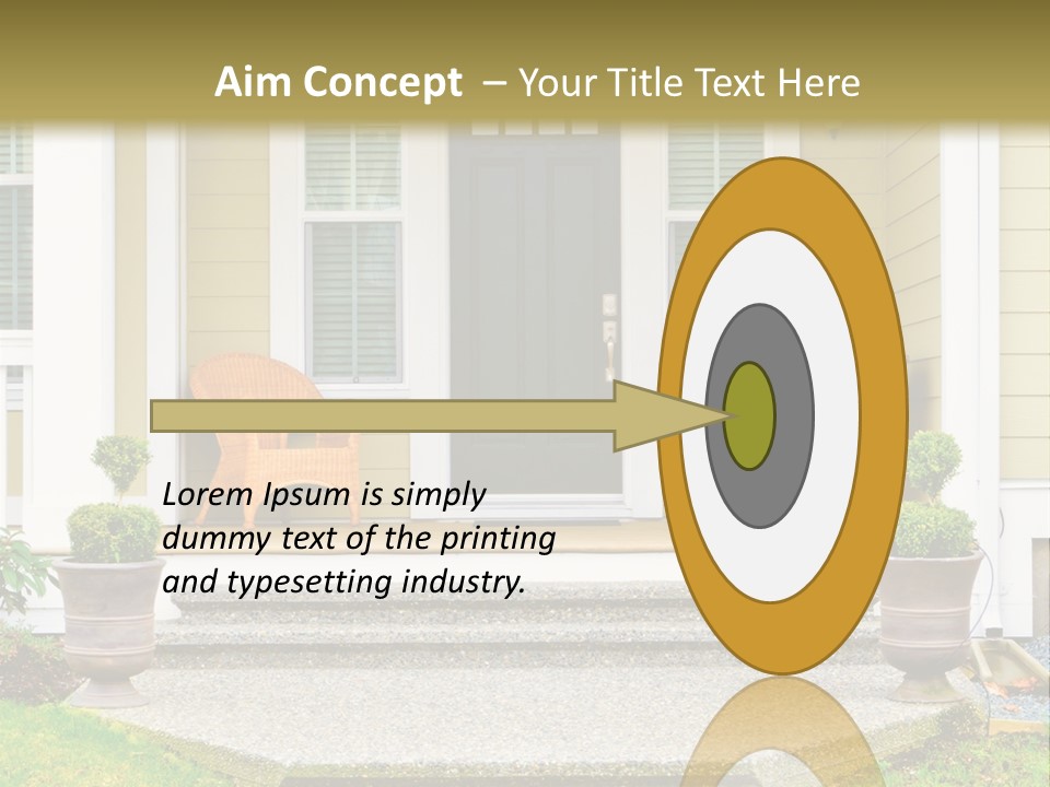 Exterior Steps Classic PowerPoint Template