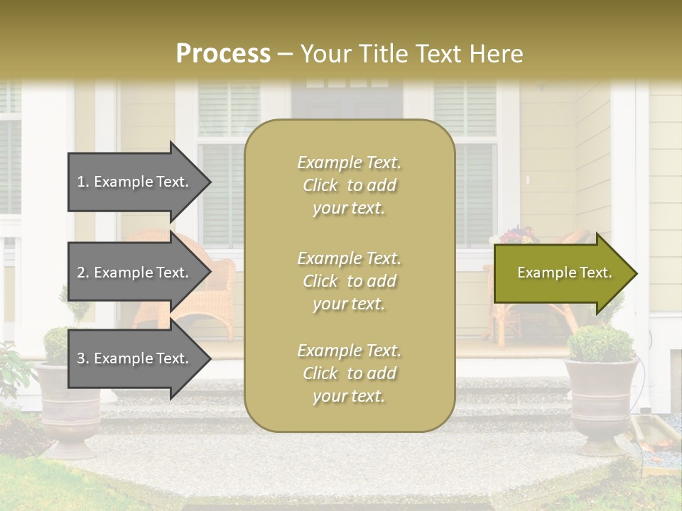 Exterior Steps Classic PowerPoint Template
