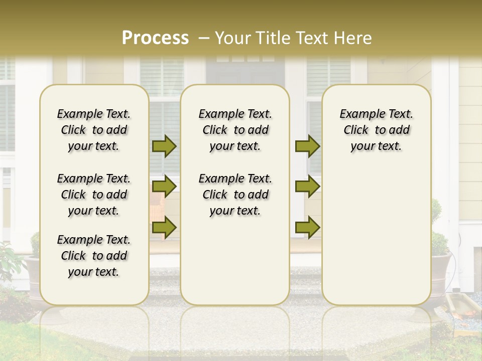 Exterior Steps Classic PowerPoint Template