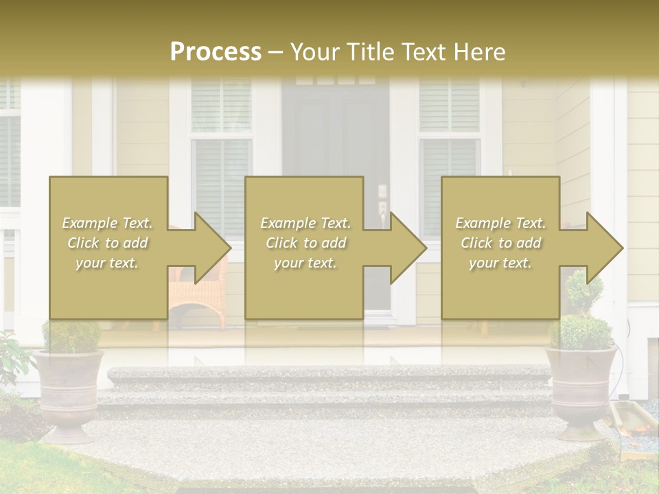 Exterior Steps Classic PowerPoint Template