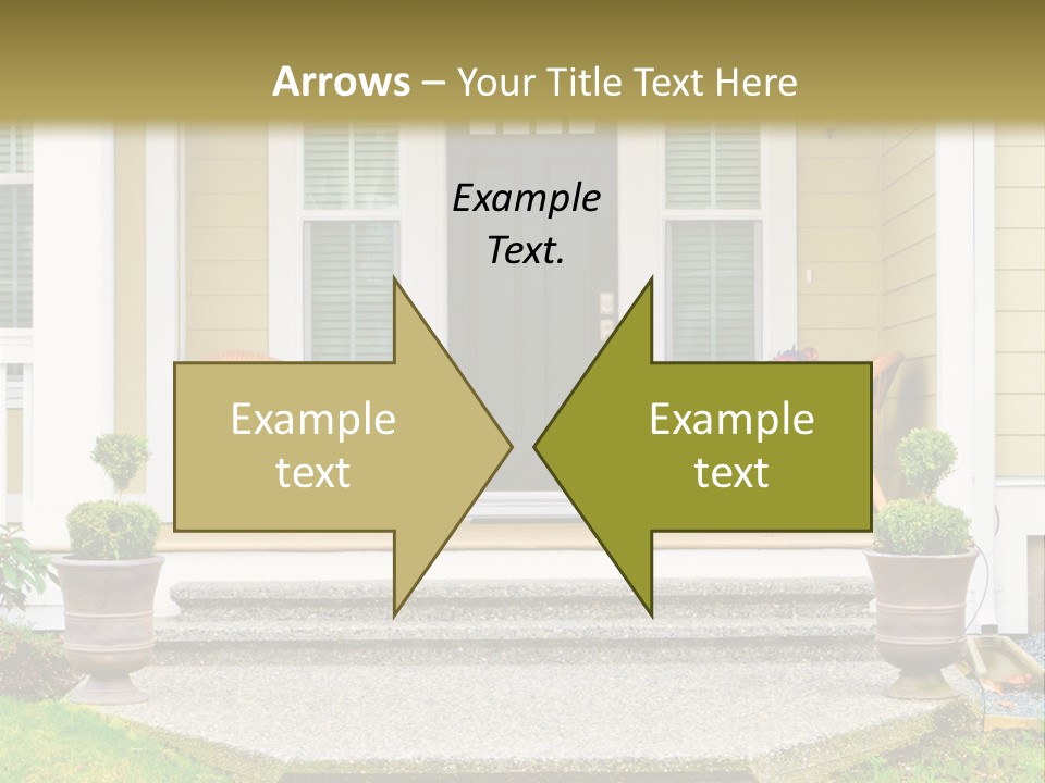 Exterior Steps Classic PowerPoint Template