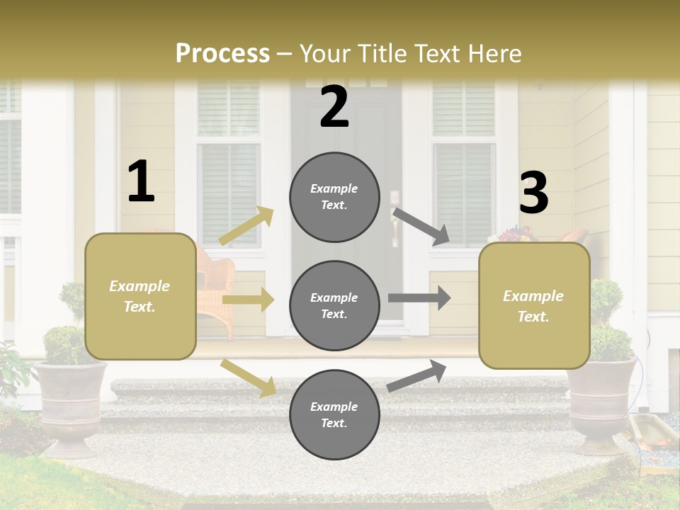 Exterior Steps Classic PowerPoint Template