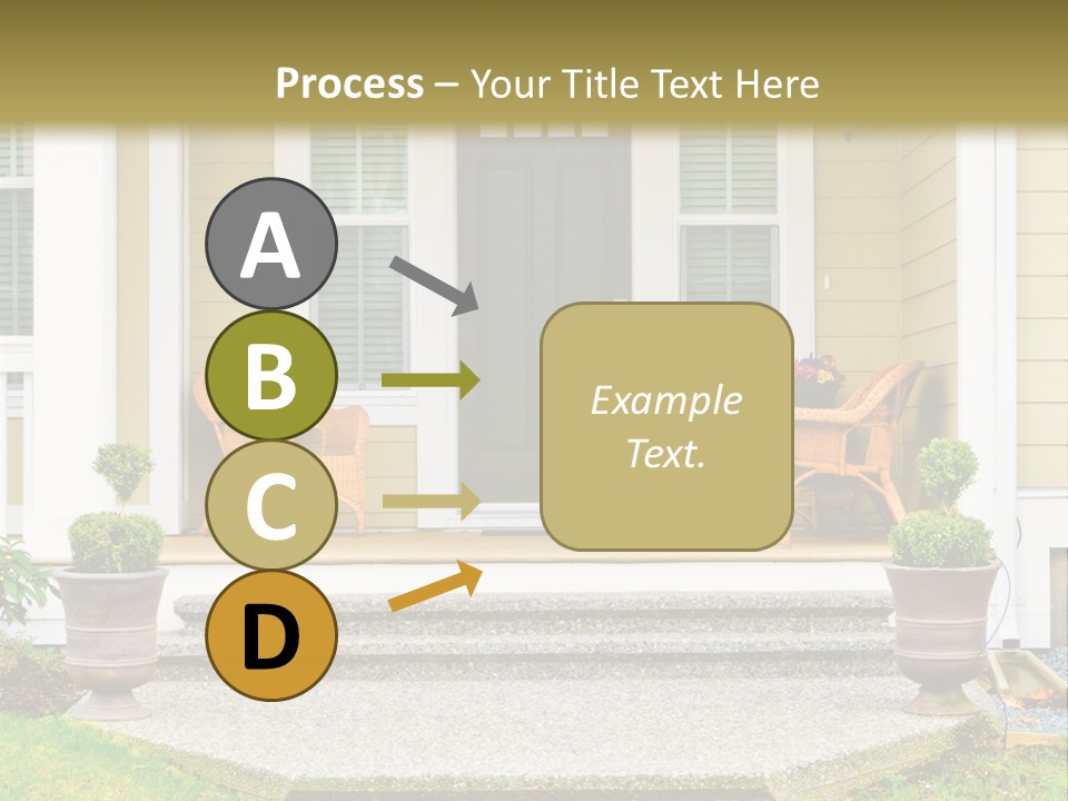 Exterior Steps Classic PowerPoint Template