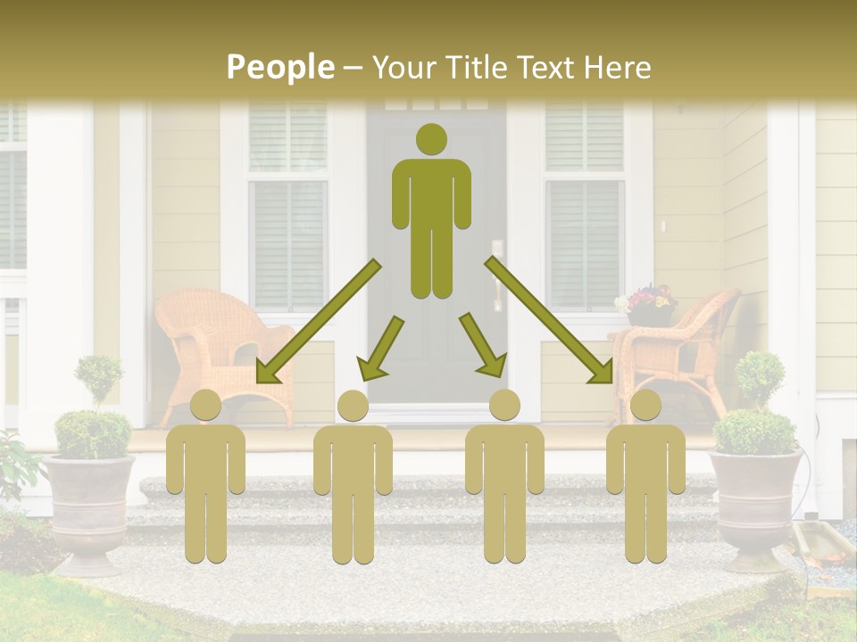 Exterior Steps Classic PowerPoint Template