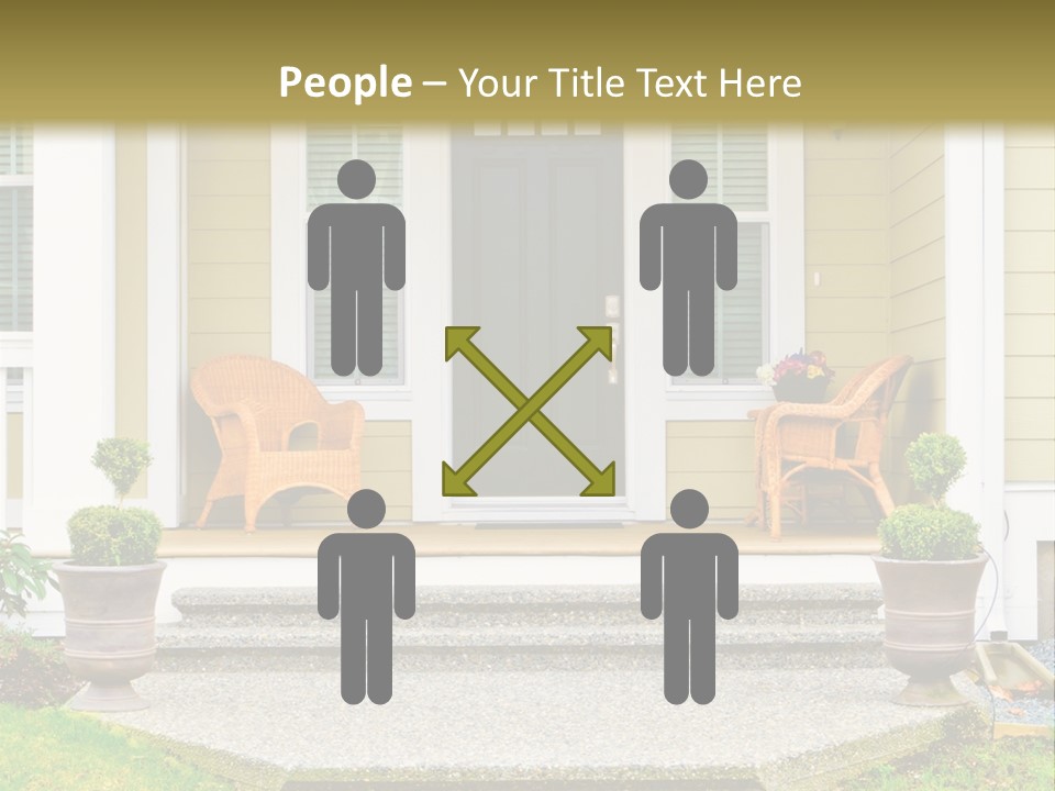 Exterior Steps Classic PowerPoint Template