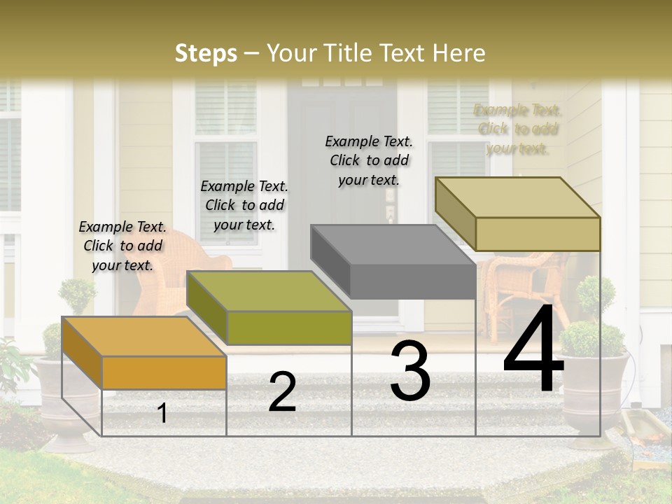 Exterior Steps Classic PowerPoint Template