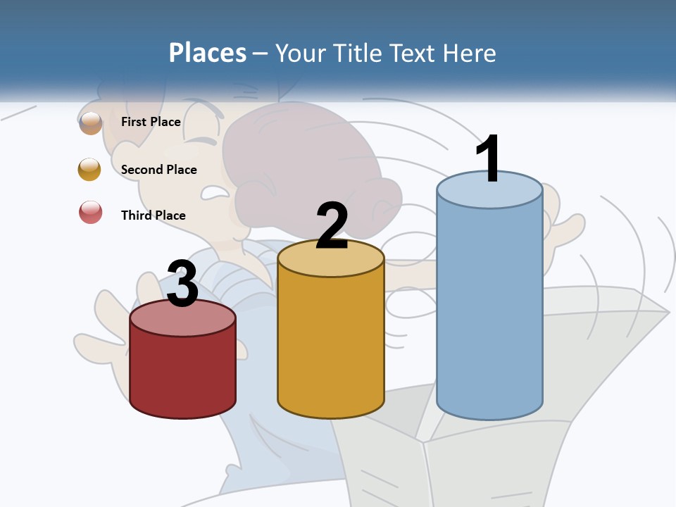 Trick Surprise Male PowerPoint Template
