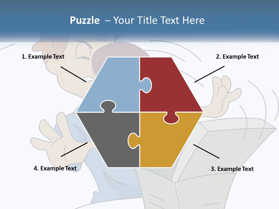 Trick Surprise Male PowerPoint Template