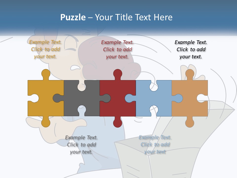 Trick Surprise Male PowerPoint Template