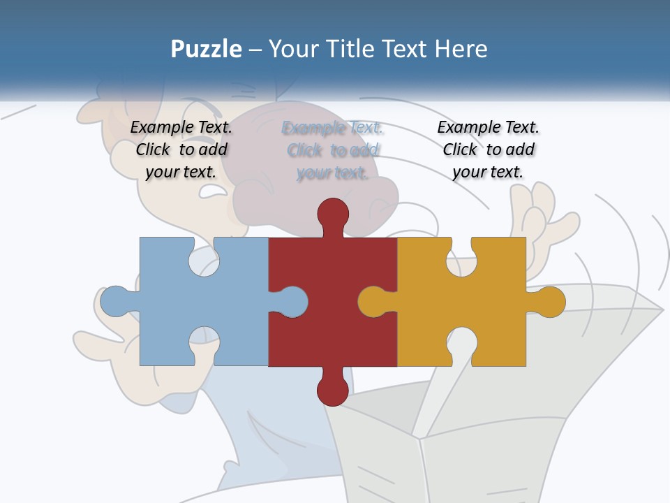 Trick Surprise Male PowerPoint Template