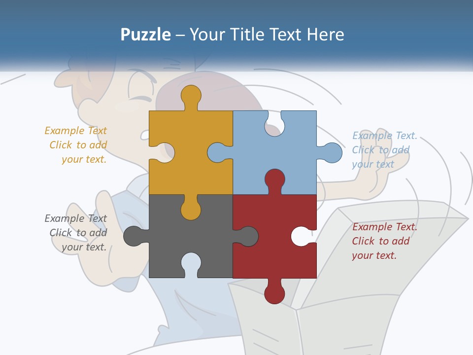 Trick Surprise Male PowerPoint Template