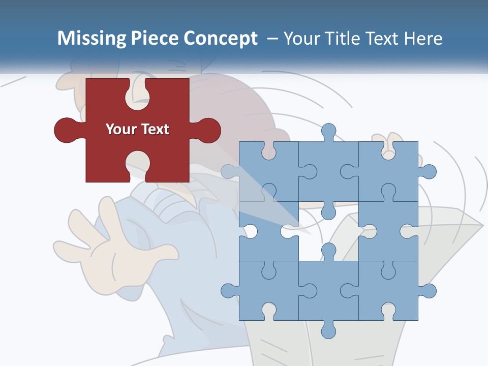 Trick Surprise Male PowerPoint Template