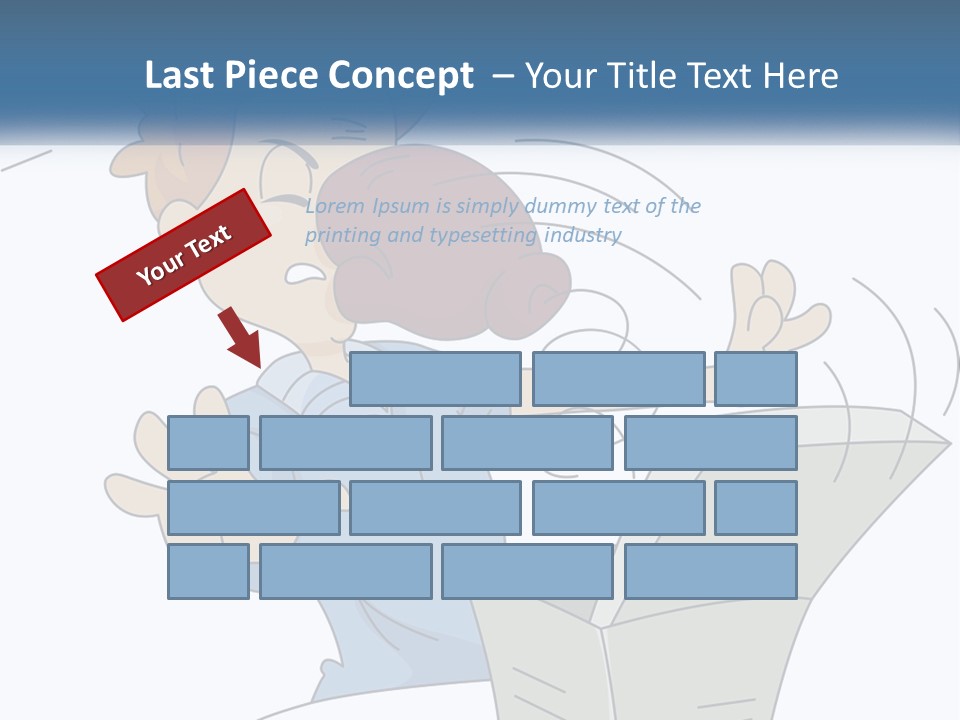 Trick Surprise Male PowerPoint Template
