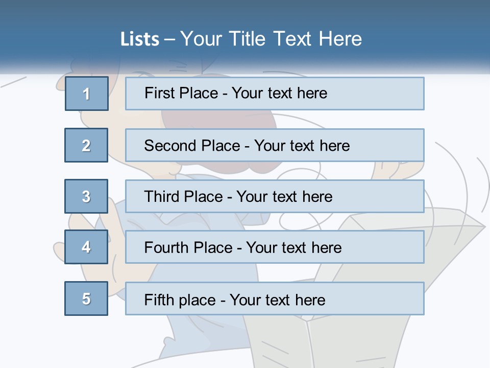 Trick Surprise Male PowerPoint Template