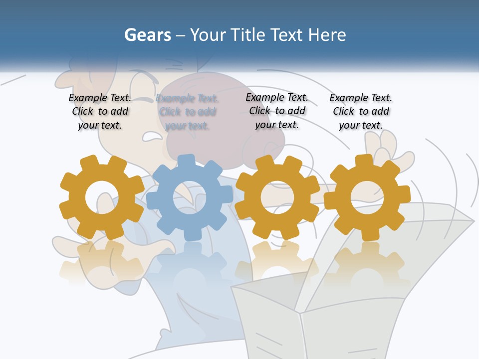 Trick Surprise Male PowerPoint Template