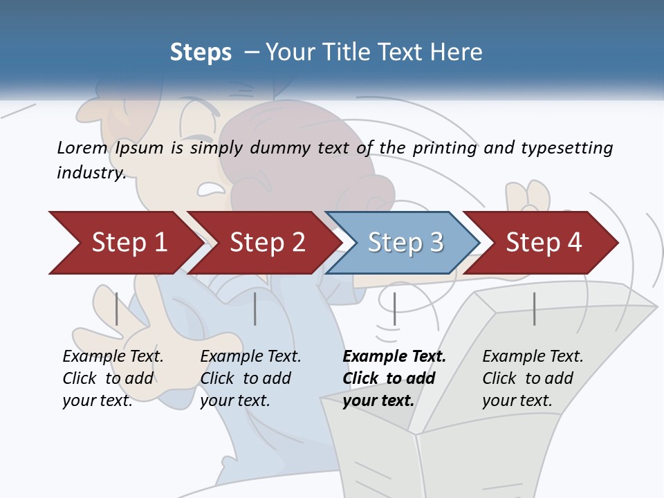 Trick Surprise Male PowerPoint Template