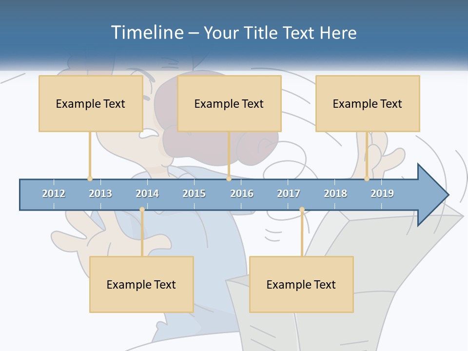 Trick Surprise Male PowerPoint Template
