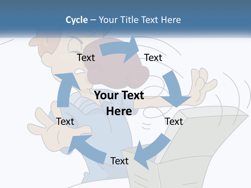 Trick Surprise Male PowerPoint Template