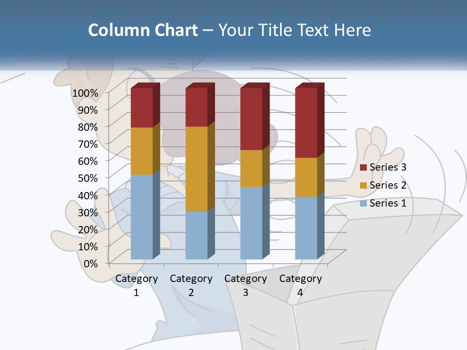 Trick Surprise Male PowerPoint Template