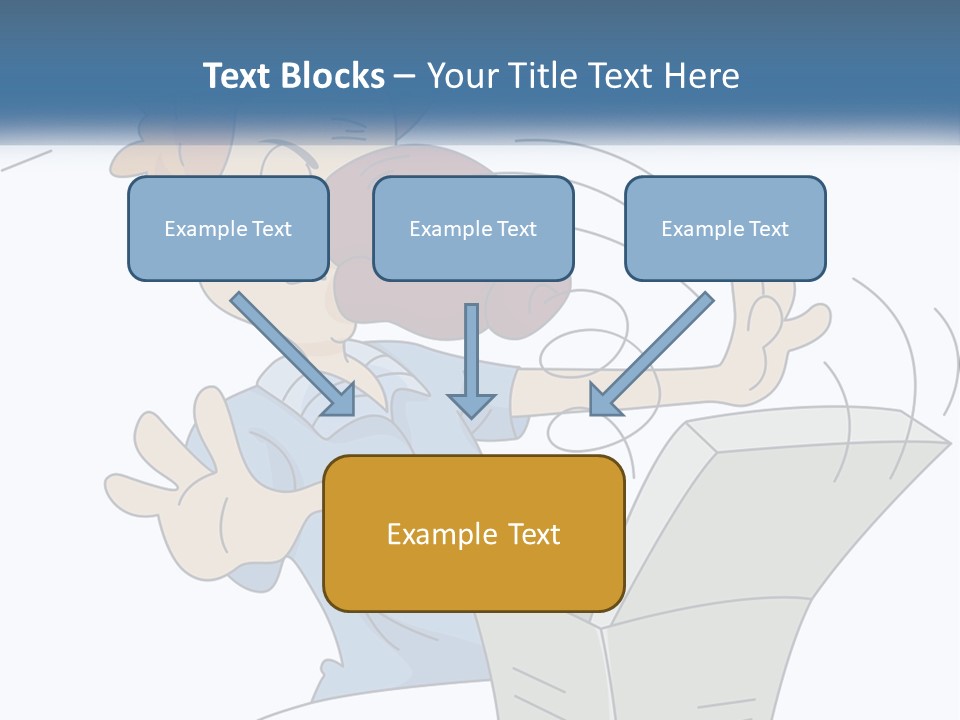Trick Surprise Male PowerPoint Template