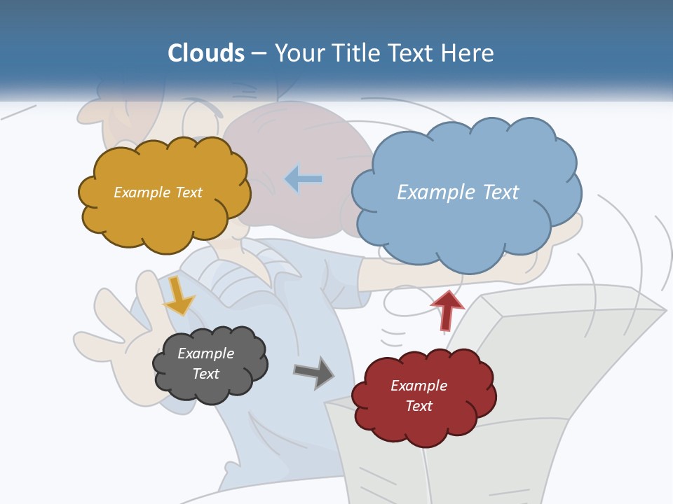 Trick Surprise Male PowerPoint Template