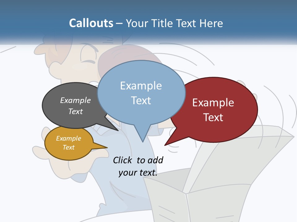Trick Surprise Male PowerPoint Template