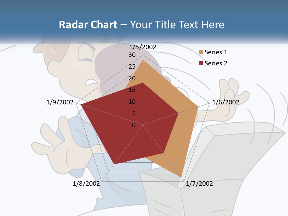 Trick Surprise Male PowerPoint Template