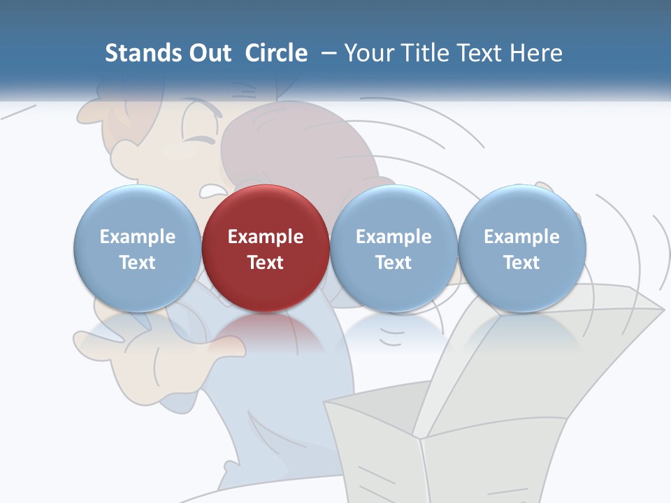 Trick Surprise Male PowerPoint Template