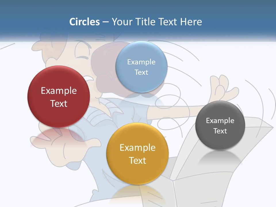Trick Surprise Male PowerPoint Template