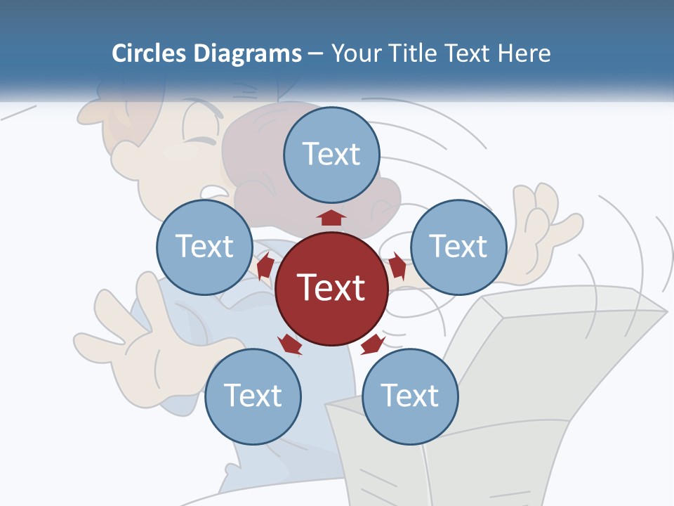 Trick Surprise Male PowerPoint Template