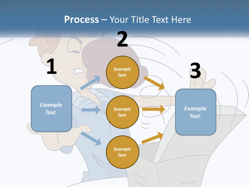 Trick Surprise Male PowerPoint Template