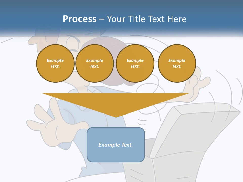 Trick Surprise Male PowerPoint Template
