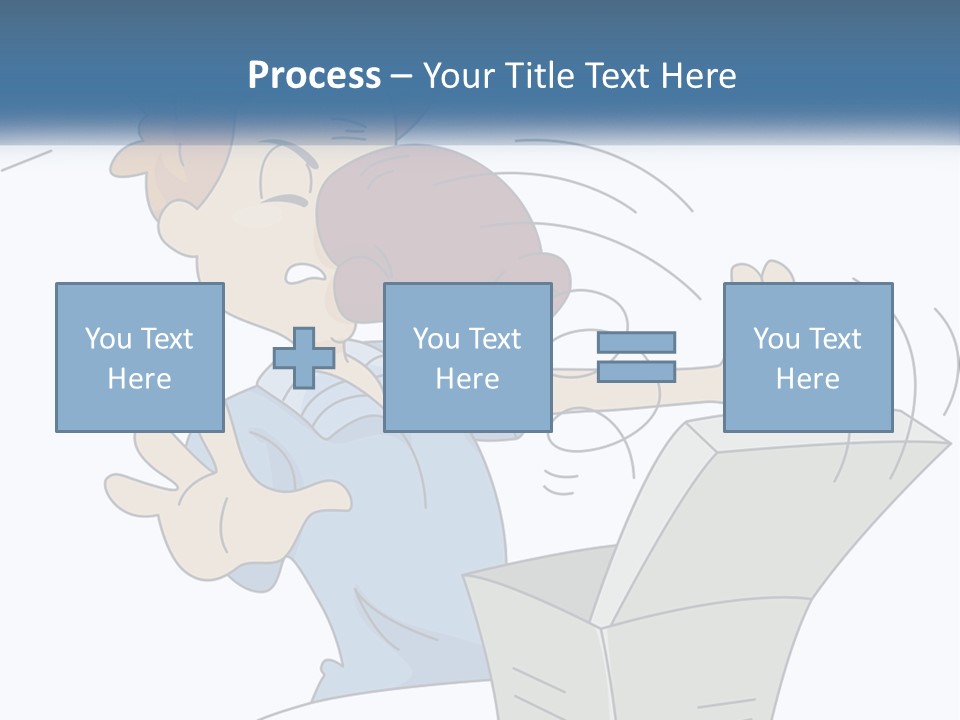Trick Surprise Male PowerPoint Template