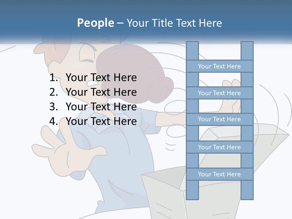 Trick Surprise Male PowerPoint Template