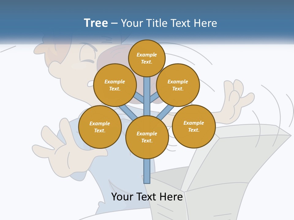 Trick Surprise Male PowerPoint Template