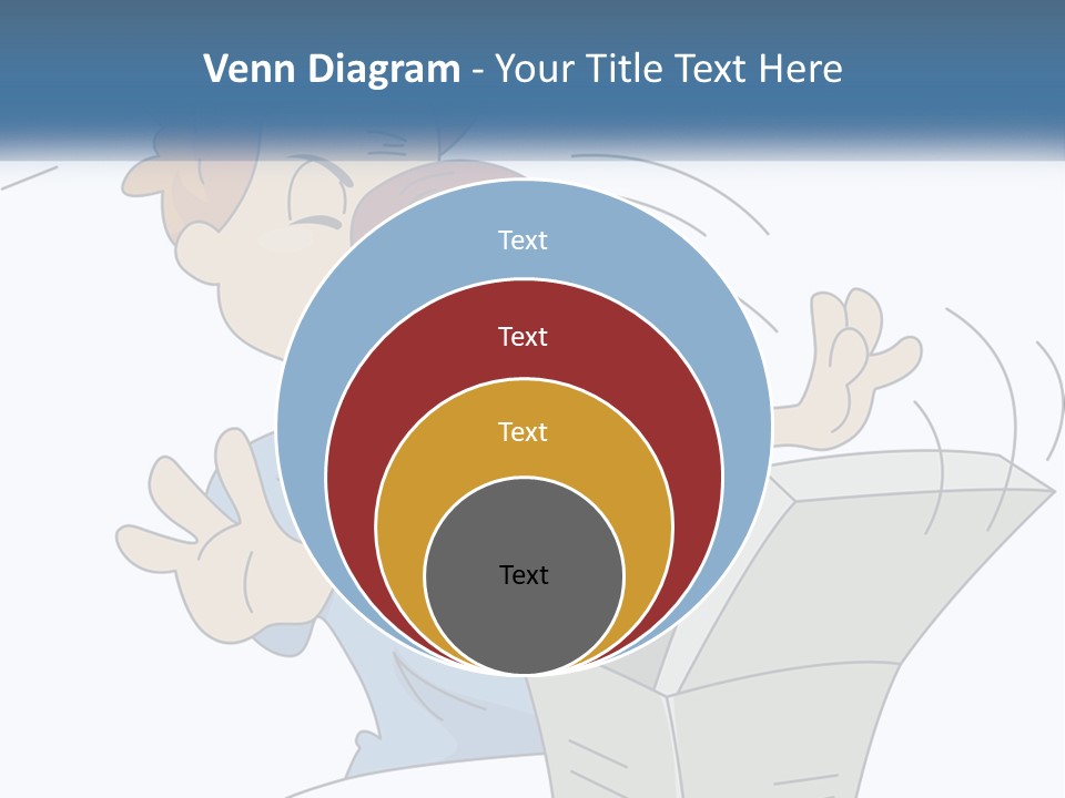 Trick Surprise Male PowerPoint Template