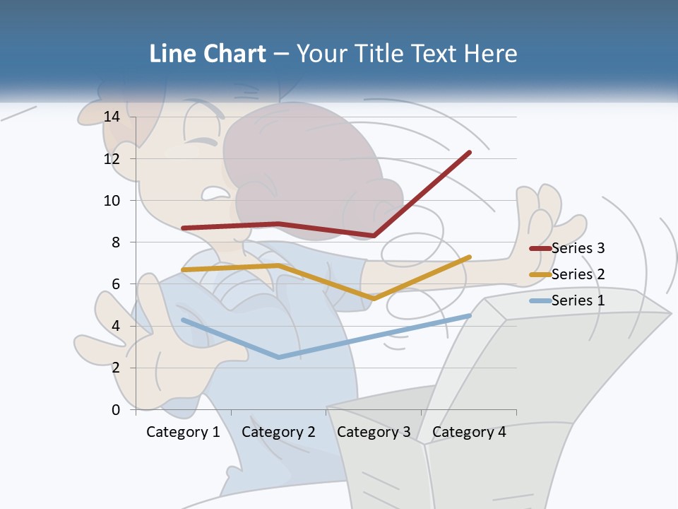 Trick Surprise Male PowerPoint Template